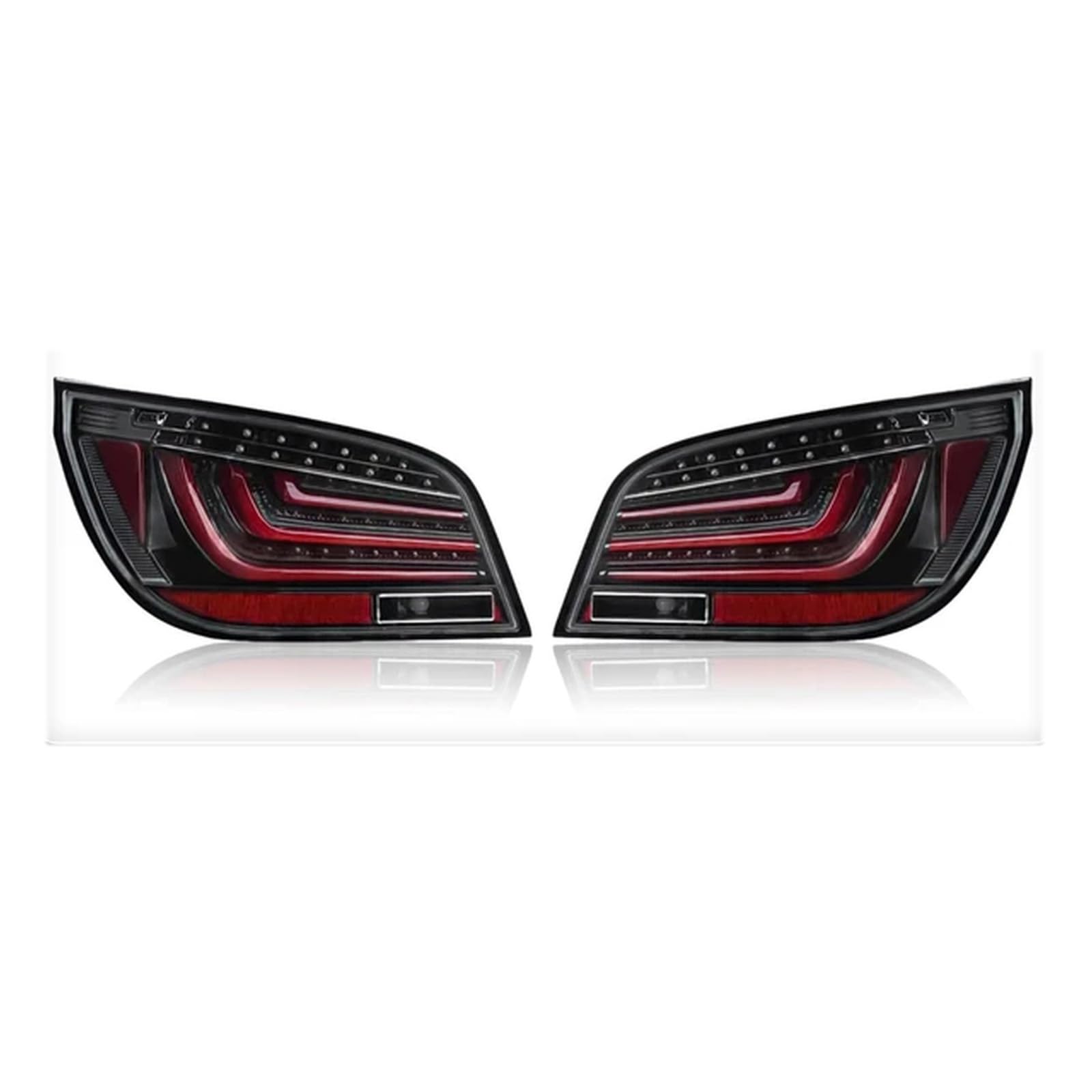 Dla BMW Seria 5 E60 2008-2010 Światło Bagażnika Lampa Tylna Części Zamienne (1 Pair) Światła Tylne Samochodu(Red)