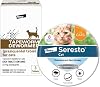 Elanco Tapeworm Dewormer for Cats and Seresto Vet-Recommended Flea & Tick Prevention Collar for Cats | 3-count 8 Months Protection