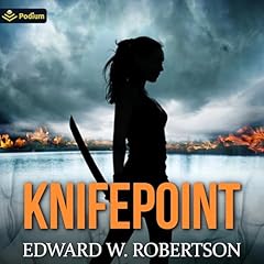 Knifepoint Audiolibro Por Edward W. Robertson arte de portada