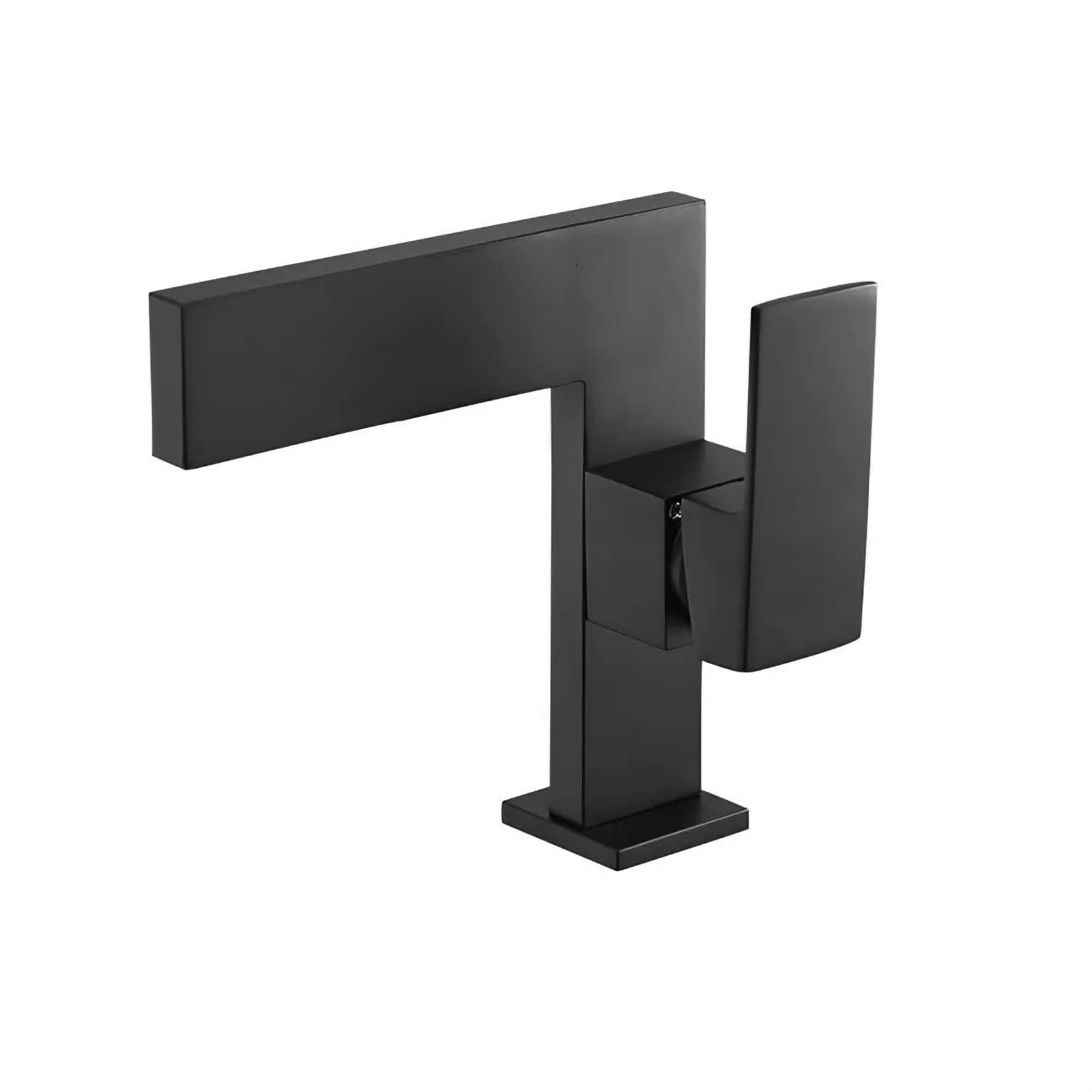 Robinet de lavabo ultra fin anti-calcaire en laiton pour éviter les fuites