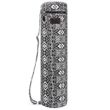 Boence Yoga Mat Bag, Full Zip Exercise Yoga Mat Sling Bag with Sturdy Canvas, Smooth Zippers, Adjust
