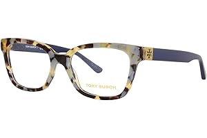 TY 2084-1827 Women's Eyeglass Frames: Porcini Tortoise with Demo Lenses (Size 52mm)
