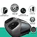 Nekteck Shiatsu Foot Massager Machine with Heat, Air Compression, Deep Rolling Kneading Therapy, Improve Blood Circulation, Relieve Foot Pain from Plantar Fasciitis, Home,Office Use and Gift Idea