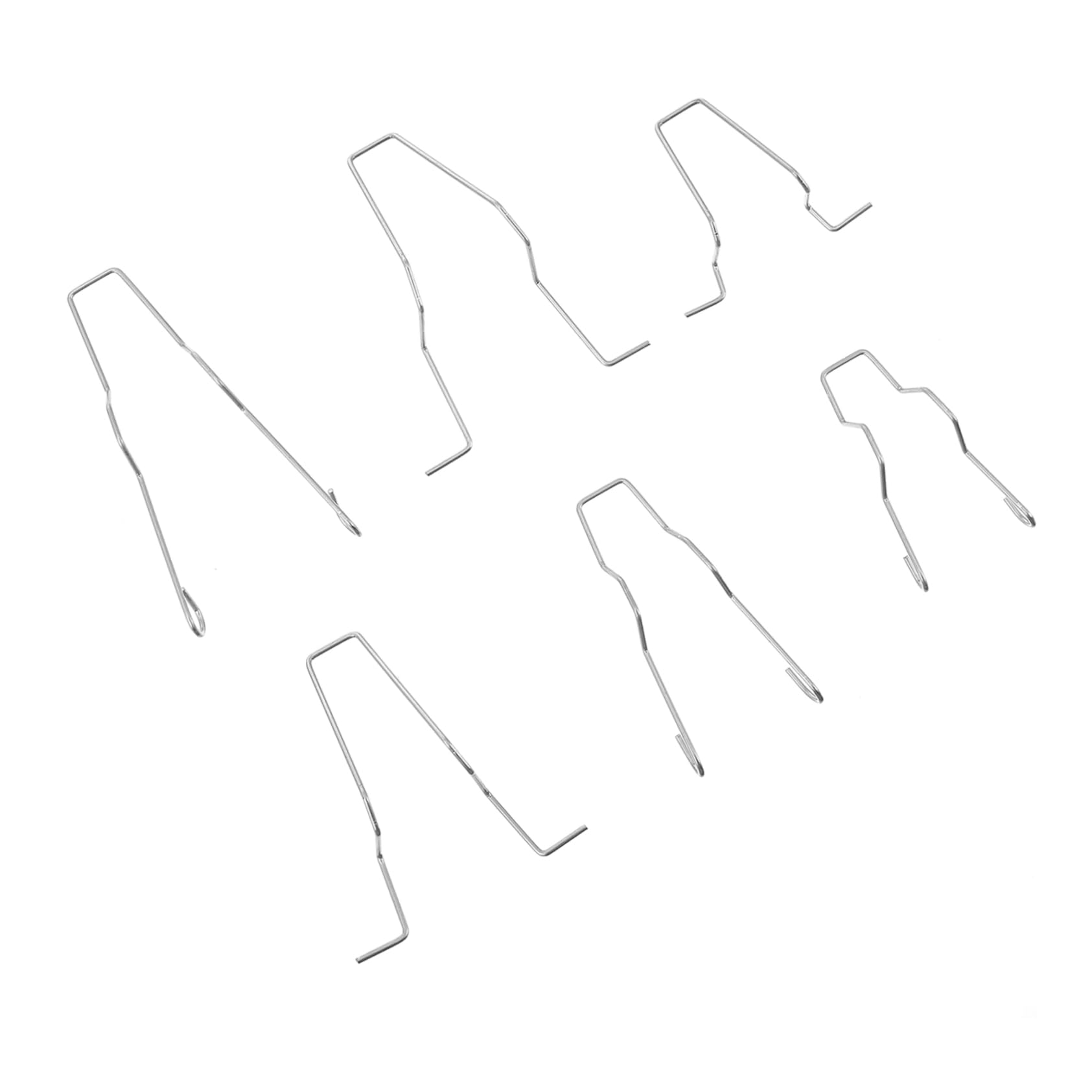 Zerodeko Iron Material Headlight Bulb Retainer Spring Clip Clamp Universal Fitment