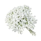 Robust & witterungsbeständig: Unsere künstliche blumen weiß sind aus wetterfestem, UV- und hitzebeständigem Kunststoff. Ideal als Kunstblumen Gartendeko – verblassen nicht und benötigen keine Pflege.