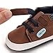 Sekantrol Baby Boys Girls First Walker Crib Newborn Shoes, Soft Rubber Sole Infant Sneakers Fashion High-Top Non-Slip Toddler Dress Moccasins Shoes (03-Brown, Infant, 12-18 Months, Medium)