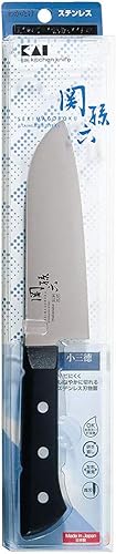 Miniatura 3 de Kai KAI AB5421 - Cuchillo Santoku pequeño Seki Magoroku Wakatake, 5.7 pulgadas, fabricado en Japón