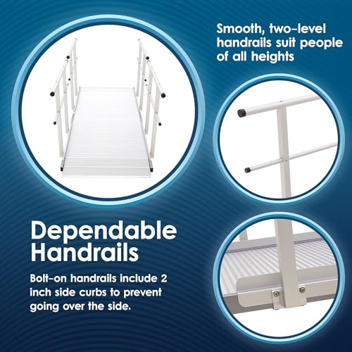 Portable Folding Mobility Ramp Aluminum