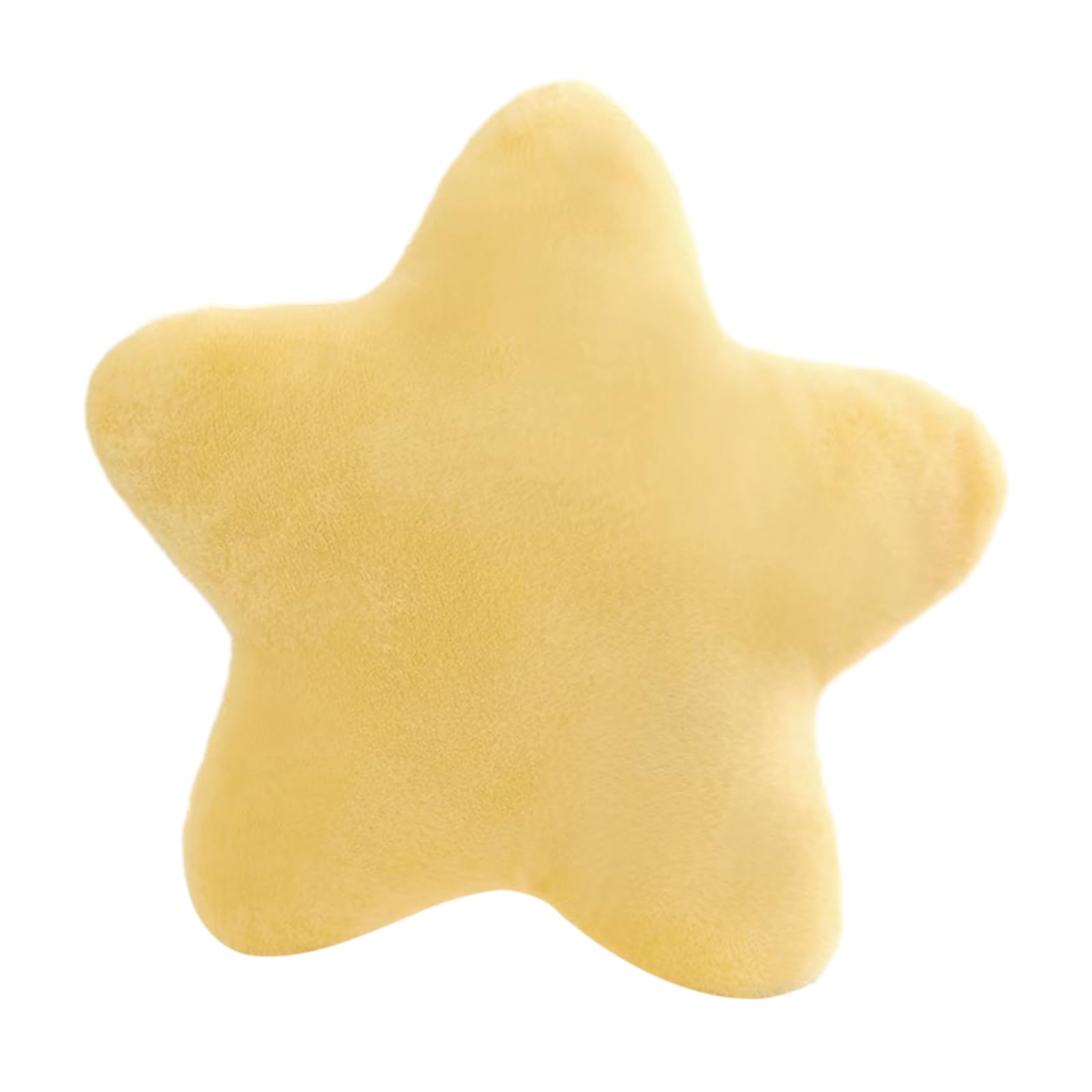 Fadcaer Cute Pillow Cushion Decorative Nursery Stuffed Throw Pillows Yellow Pink Sofa Pillow Cushion Star Plush Pillow Kids Boys Girls Adults Car Home Chair Floor Bed Gift Reading Nook TV (Yellow)