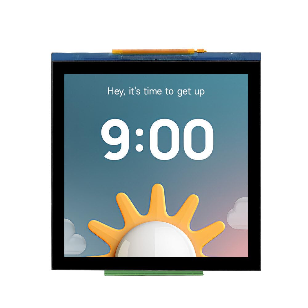 VIDOO Waveshare RP2350 4-calowa Płyta Deweloperska Wyświetlacz IPS 480x480 Kolor 65K Dwurdzeniowy Ekran LCD Czujnik Wbudowany RISC-V Rozszerzenie PSRAM-Nie-Dotykowy