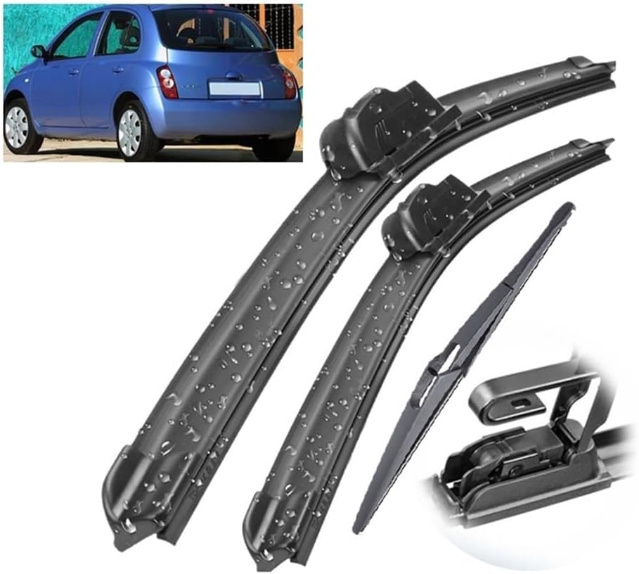 Essuie-glaces pour pare-brise Micra K12 2002-2005 remplacement hiver
