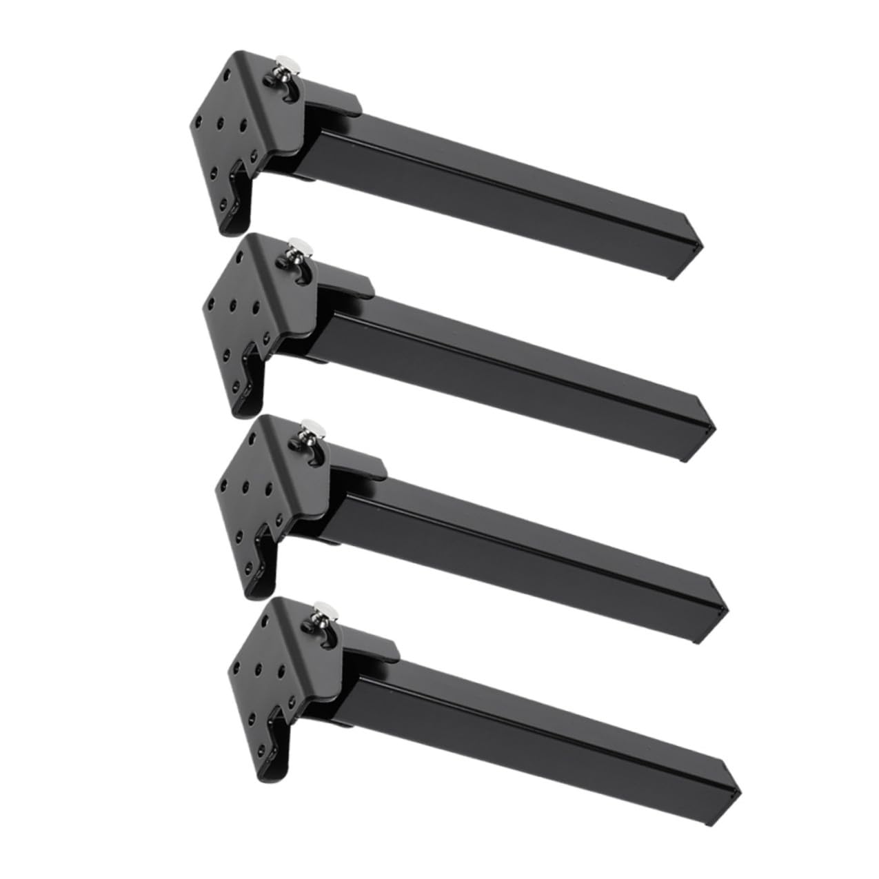 Patas plegables para mesas de centro y escritorios metálicas de 20 cm