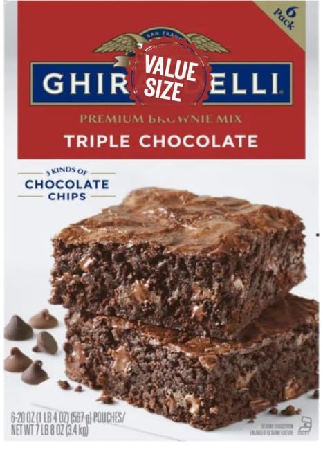 Triple Chocolate Premium Brownie Mix, 7.5 lbs