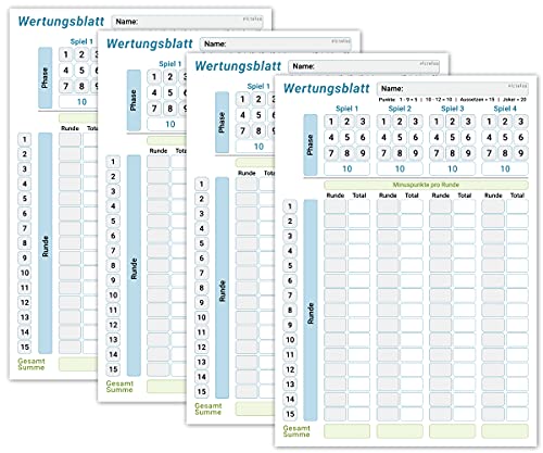 Bloc de feuilles de valorisation moderne format A5 pour soirées jeux en famille