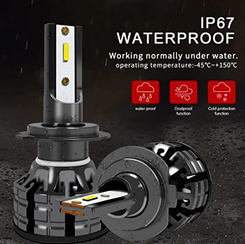 Image of X Vision K5 Series H7 LED Headlight Bulbs (Gunmetal Construction)