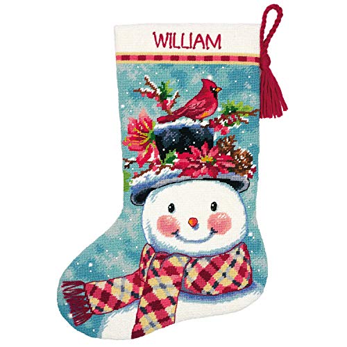 Dimensions 71-09159 Needlepoint Kit Snowman, 16" Long #TOP4