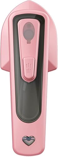 CAPRIZ Vaporizador de mano para ropa, mini plancha de vapor portátil 2 en 1, removedor de arrugas de tela y plancha de ropa, vaporizador ligero para