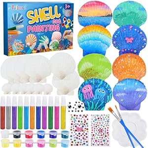 Tailmei Muschel-Malset für Kinder
