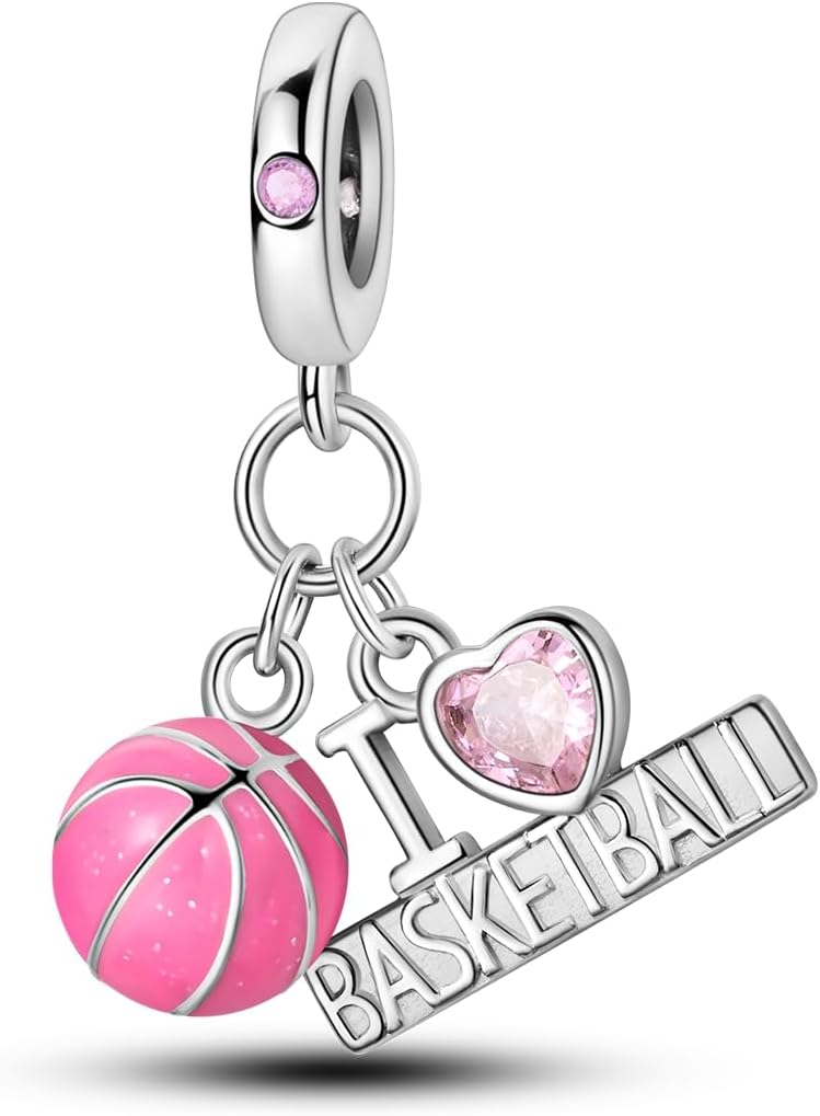 S925 Sterling Silver Charms Hamsa Charm for Pandora Bracelets Cross Charms for Bracelets Perfume High Heels Dangle Charms Silver Charms for Women