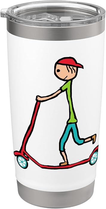 Micro Scooter Stainless Steel Insulated Tumbler