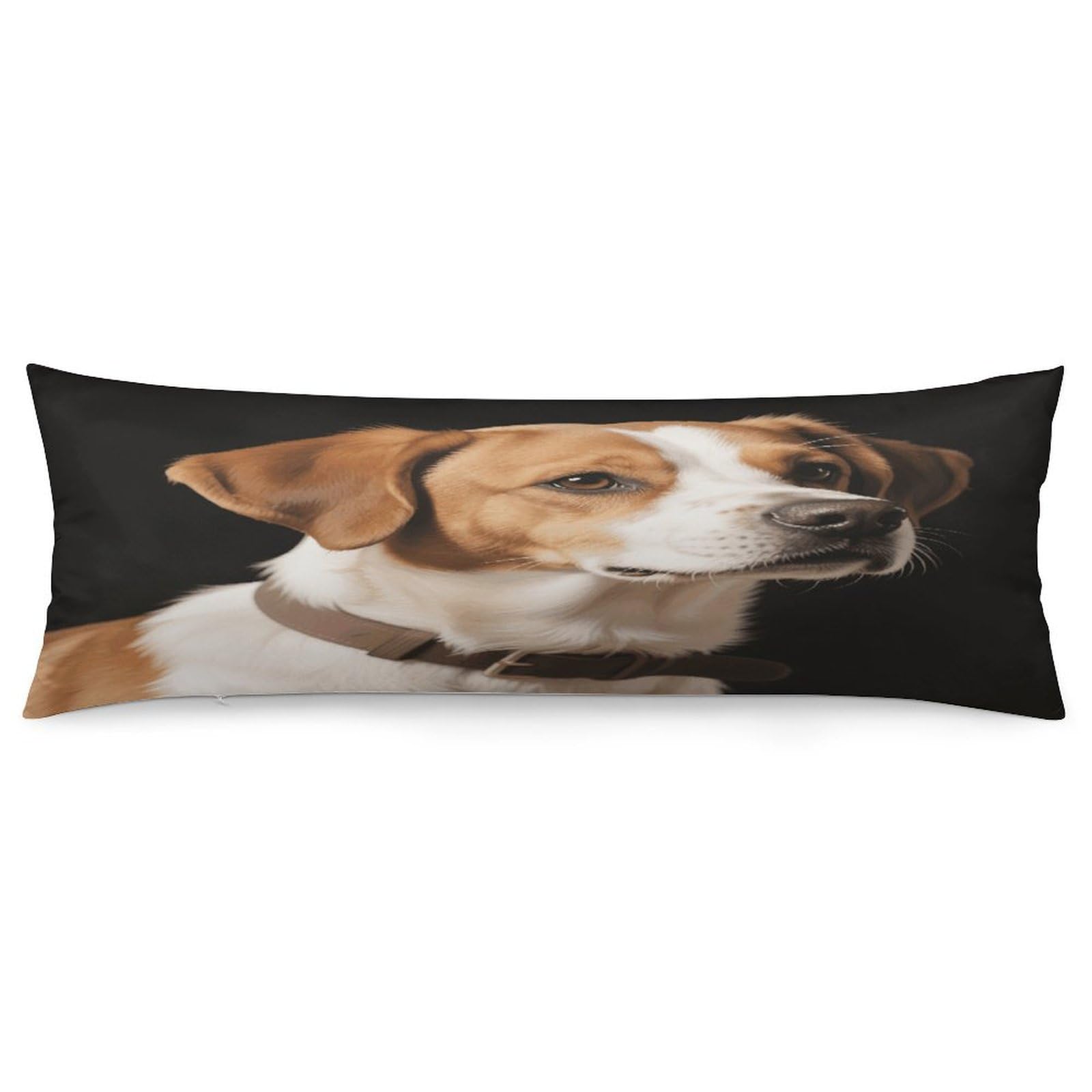 VstaDank Dog Pillow Cover Decorative Lumbar Pillow Cover 19x53 Inch Long Body Pillows Case Soft Luxury Decorative Throw Pillowcase for Couch Sofa Bedroom Car Decor Pillowcover