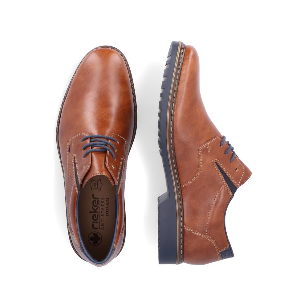 Rieker Herren Businessschuhe 16505, Männer Schnürschuhe