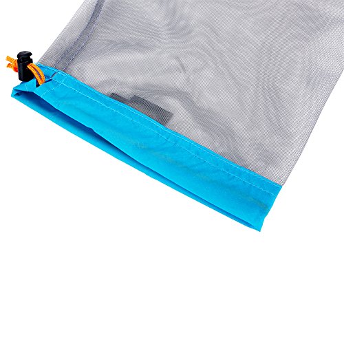VGEBY1 Mesh Storage Bag, Ultra-Light Mesh Outdoor Camping Mesh Bag Premium Travel Storage Organize Bag3
