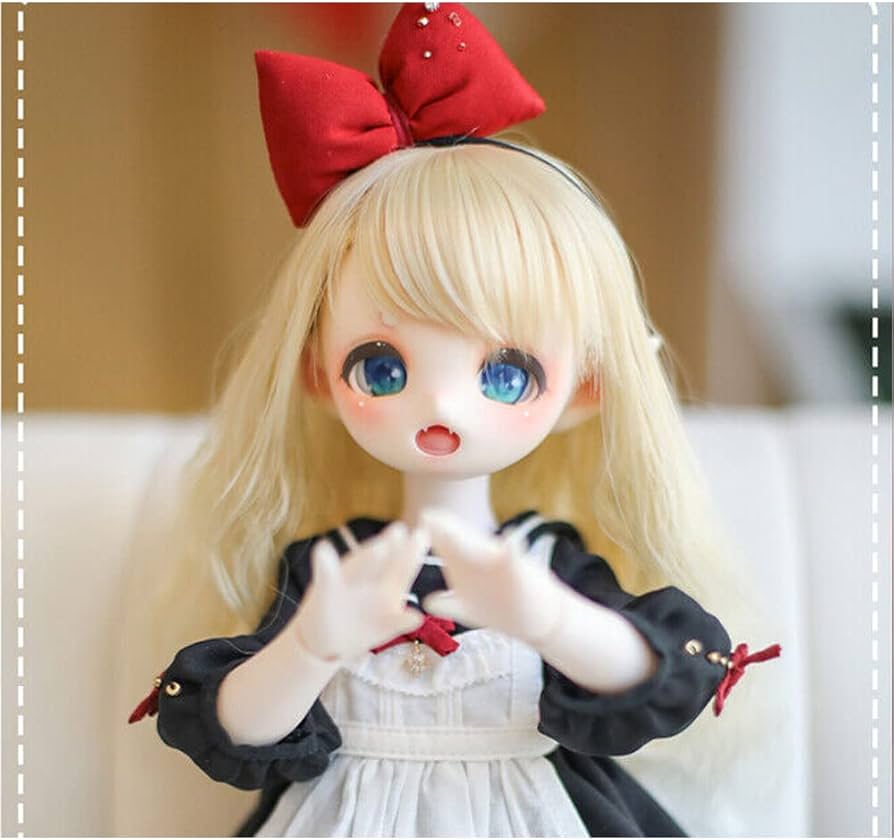 Amazon.co.jp: Meeler BJDドール フルセット1/4 球体関節人形 女の子