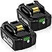 Produktbild Jialitt 2 Stück 5000mAh Ersatzakku für Makita BL1850B BL1850 18V 5,0Ah Akku Kompatibel mit BL1850B BL1850 BL1860B BL1860 BL1840B BL1840 BL1830 BL1835 BL1845 194204-5 LXT-400