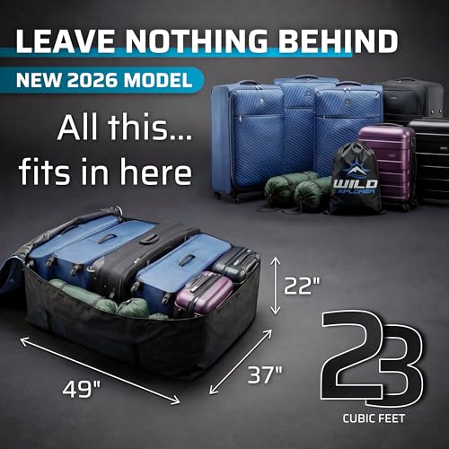 Wild Xplorer 23 Cubic Feet XXL Roof Bag