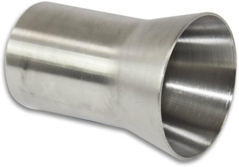 Adaptador de transição para escapamento e coletor Stainless Headers MFG Inc. de 1,75" para 2,25" em aço inoxidável – 1 unidade