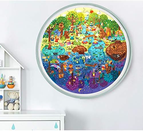 Jigsaw Puzzles for Kids Age 5+, Mideer Forest Puzzle 150 Pieces Floor Puzzles, Educational Learning Toys for Children, Teens, Boys and Girls (Forest) 6 516oKspp7aL. AC