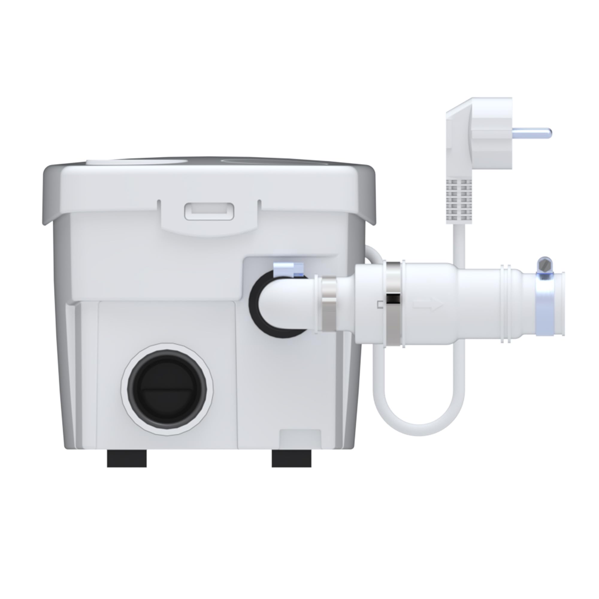 SFA - Pompe de Relevage Sanidouche+ - Pour Bac Receveur Classique - Installation discrète - Silencieuse (40 dB) - 35,9 x 16,7 x 21,3 cm - 250W - Made in France