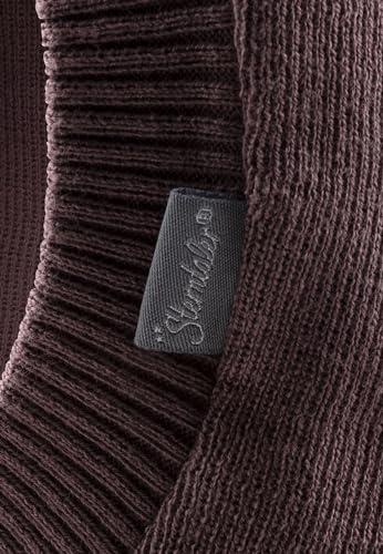 Gorro de punto elástico y reversible que aísla del frío con suavidad 5