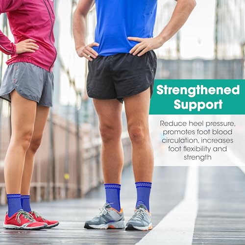 Image of Modvel Foot & Ankle Brace Socks for Sprained Ankle Compression Sleeve - Foot Support for Women & Men - Tendonitis & Arthritis Ankle Brace Sports Running, Torn Ligaments & Women Stabilizing Ankle Wrap