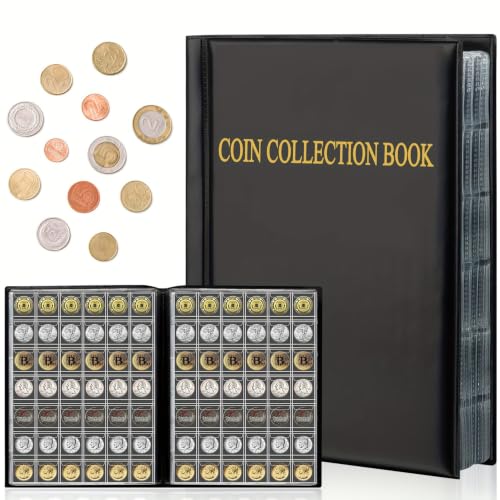 Álbum de monedas para guardar colecciones conmemorativas en 420 compartimentos 2