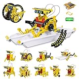 💝So eine aussagekräftige Homeschool Aativity - Solar Robot Science Kits für Kinder 8-10-12. Wirklich lustiges Projekt, das mit Ihrem Kind zu tun hat und eine großartige Möglichkeit, es am Lernen zu halten. Kinder können die Anweisungen leicht verstehen und den Roboter leicht bauen. Genieße die lustige Zeit mit Eltern und Freunden.