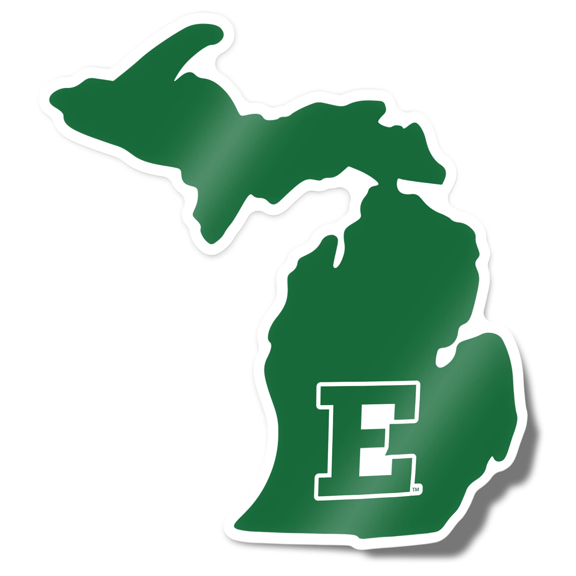 Amazon.com: Eastern Michigan University EMU Eagles Vinyl Decal Laptop Water  Bottle Car Scrapbook (State Border Sticker) : Sports & Outdoors