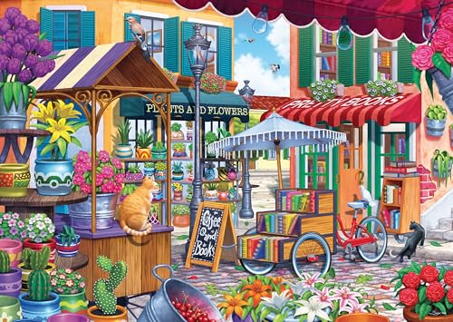 Wonder Forge Puzzle 11010801 - Markttag - Puzzle 1000 Teile - Geschenke für Erwachsene und Kinder ab 14 Jahren