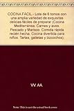 COCINA FÁCIL.- Lote de 6 tomos con una amplia variedad de exquisitas delicias...