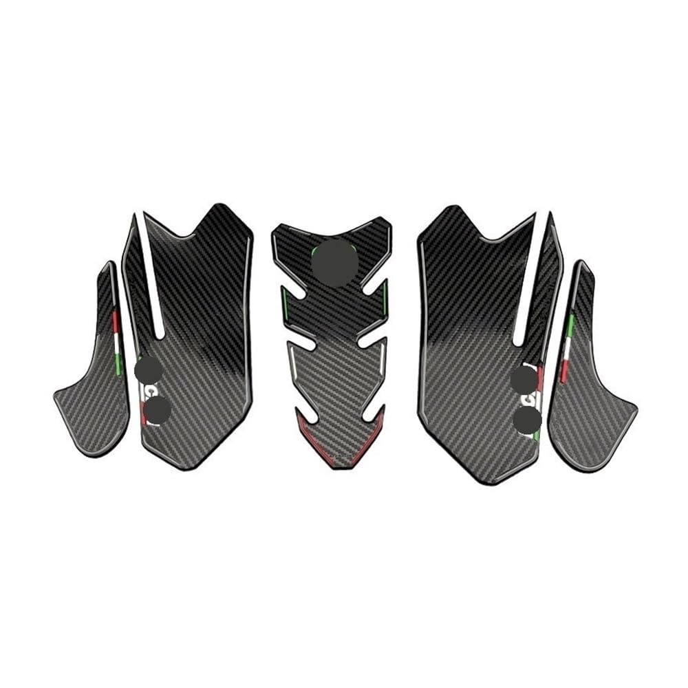 Autocollants Réservoir Moto Panigale V2 V4 Protection Carbone Premium