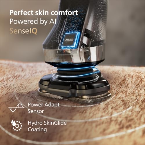Image of Philips Norelco i9000 Electric Shaver, Dark Slate