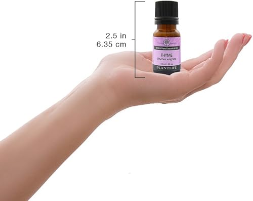 Miniatura 5 de Plantlife Aceite esencial de aromaterapia de tomillo, directamente de la planta, 100% puro, grado terapéutico, sin aditivos ni rellenos, 0.3 fl oz