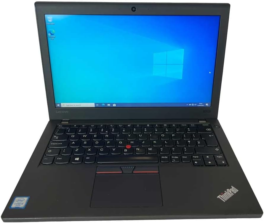 2017 Lenovo ThinkPad X270 with i5-6300U (12.5-inch, 8GB RAM, 256GB SSD) (QWERTY English) (Renewed)