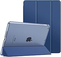 Vista 25 de MoKo Funda para iPad 10.2, iPad de 9ª generación 2021/iPad de 8ª generación 2020/iPad de 7ª generación 2019, funda delgada con carcasa trasera