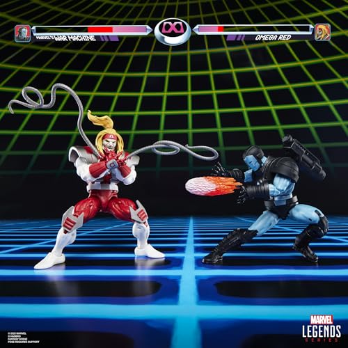 Marvel Legends Series Gamerverse Marvel’s War Machine vs Marvel’s Omega Red Action-Figuren zum Sammeln