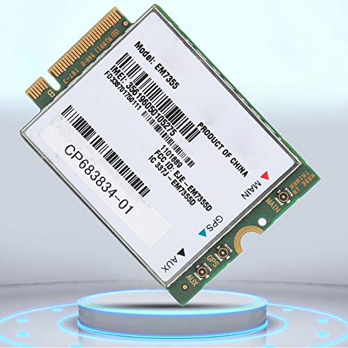 Tarjeta de red Ethernet para módulo 4G LTE integrado Sierra AirPrime EM7355 de 100 Mbps, compatible con notebooks, netbooks y desktops con interfaz M.2 NGFF, para AT&T/Verizon/Sprint miniatura 6