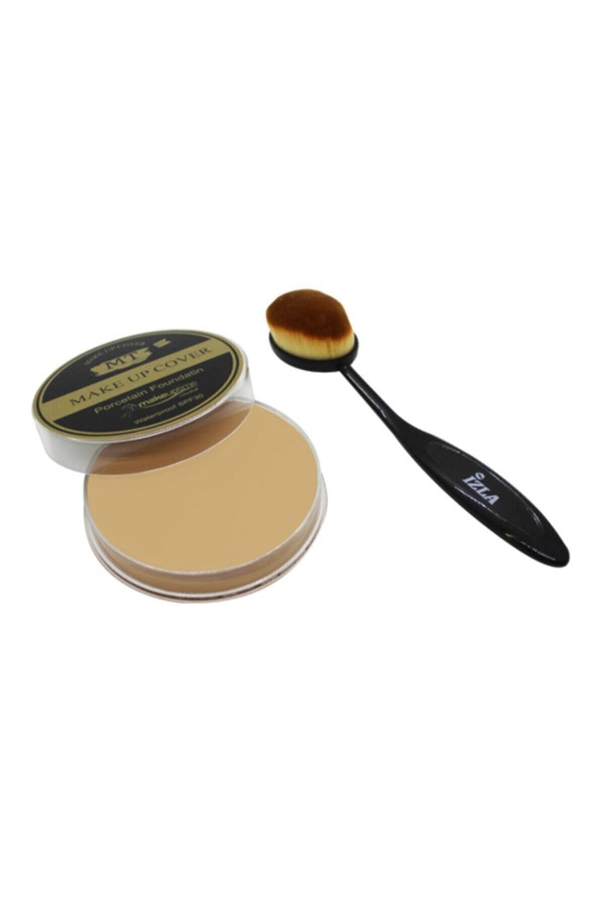 makeuptime Mt Make Up Cover Porselen Fondöten Kapatıcı 209 + Izla Kaşık Fırça 209