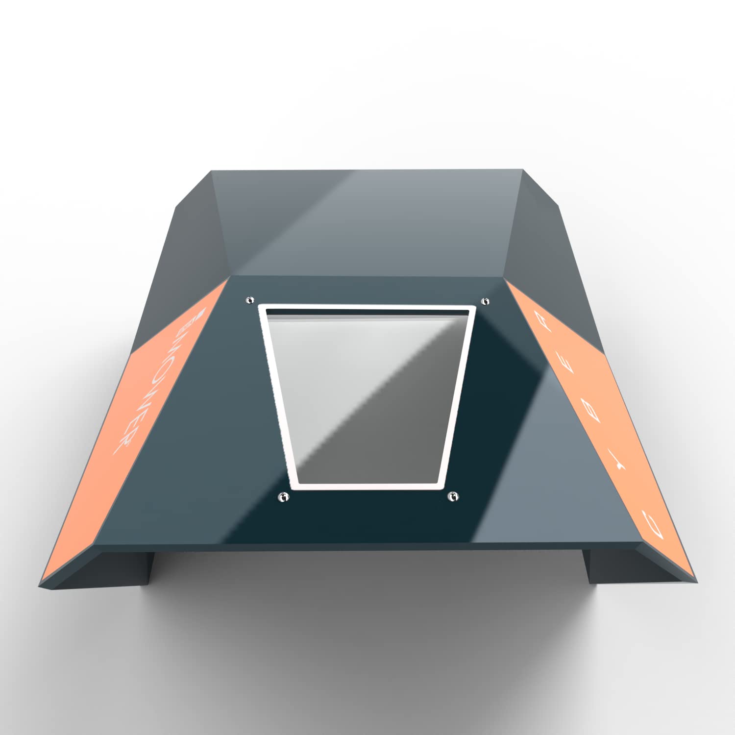 IdeaMower Garaje para robot cortacésped compatible con Worx Landroid Vision, 74 x 78 x 38 cm, protección UV, material compuesto de aluminio