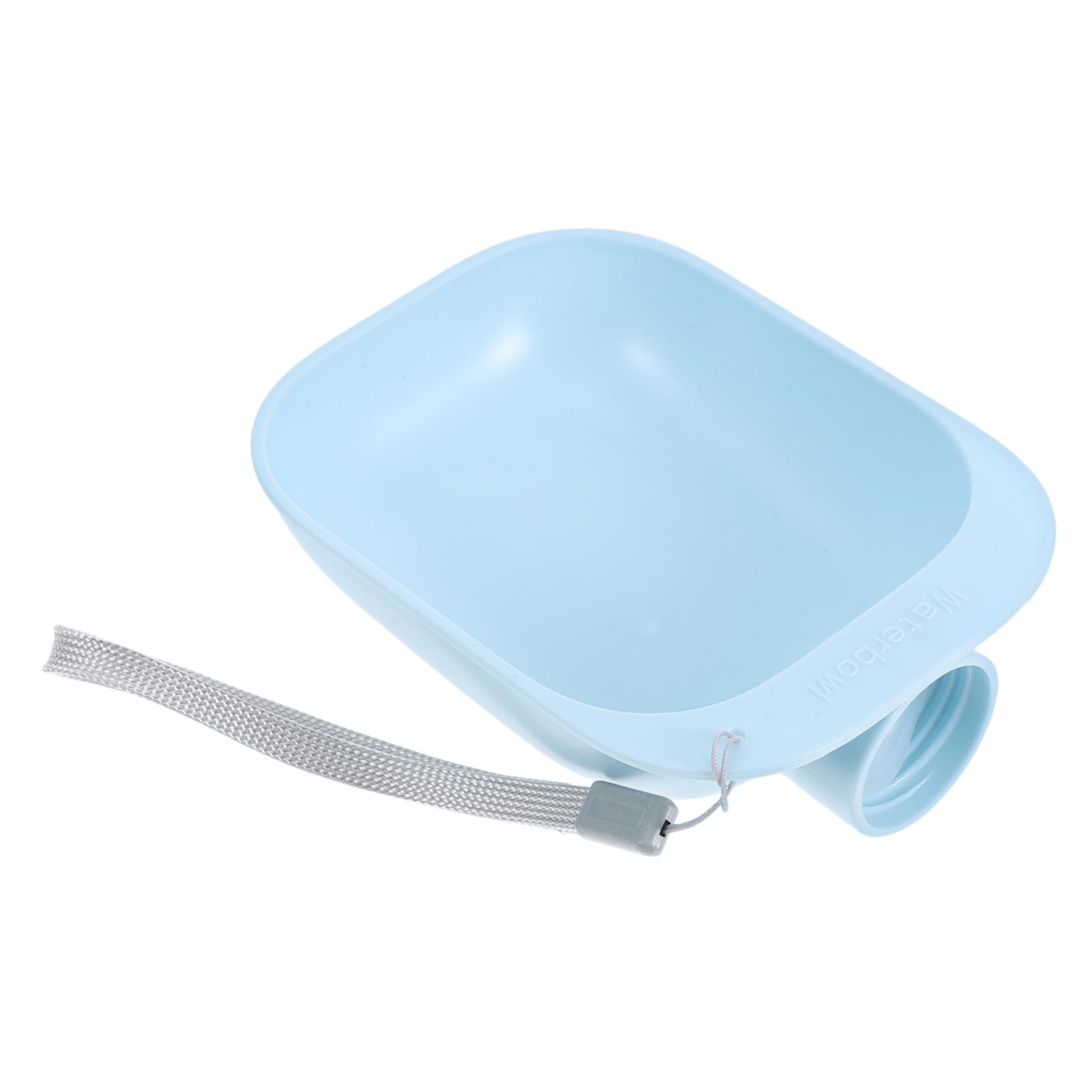 HAPINARY Outdoor Dog Water Bowl Pet Water Bottle Attachment Portable Slow Feeder Bowl No Mess for Dogs and Cats